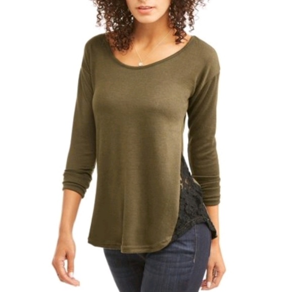 American high Tops - Nwt Xxl top olive green